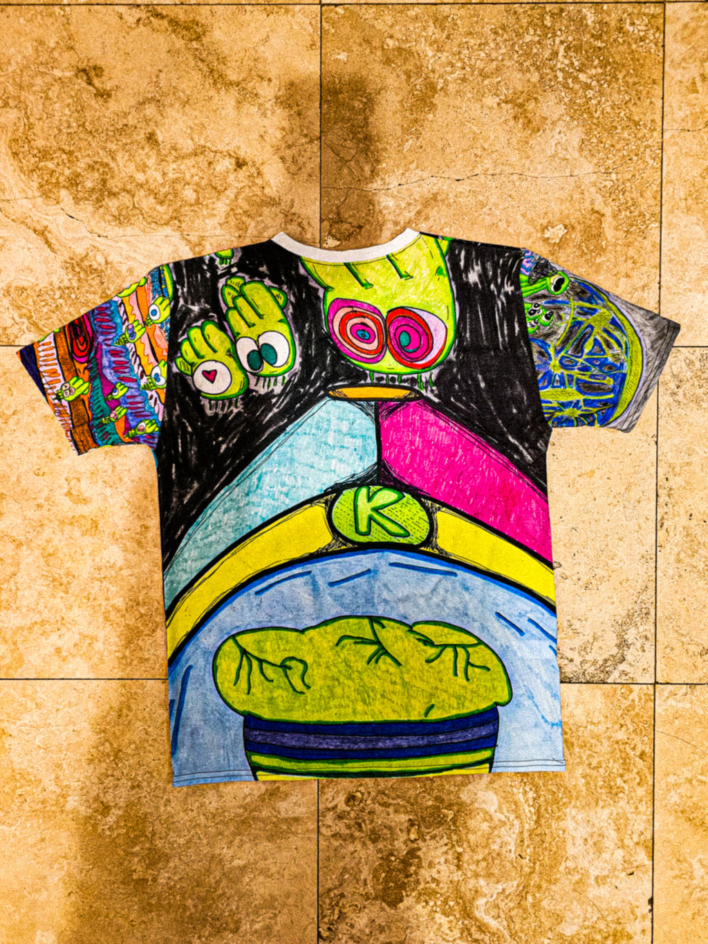 Men’s Space cotton crew neck t-shirt