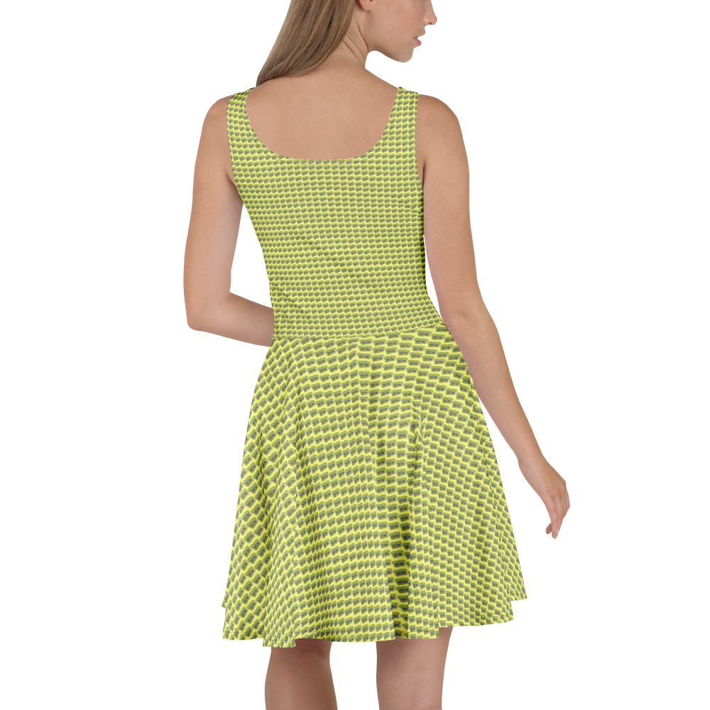 Yellow Kimchi Skater Dress