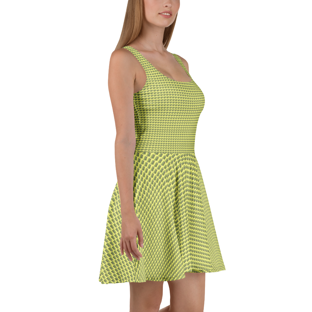 Yellow Kimchi Skater Dress